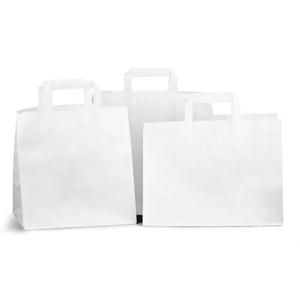 SAC EN PAPIER KRAFT EXTRA BLANC SANS POIGNEE - BARI EMBALLAGE