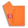 Papier de soie en feuilles, orange- 15g/m²