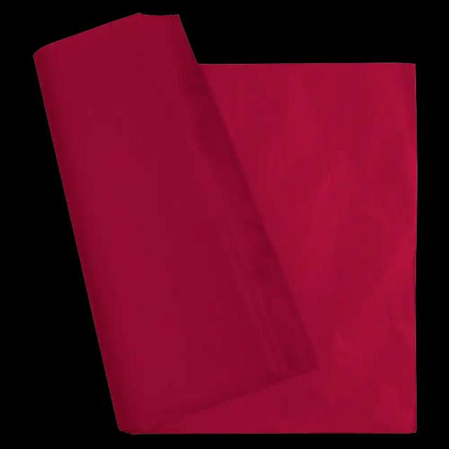 Papier de soie rouge