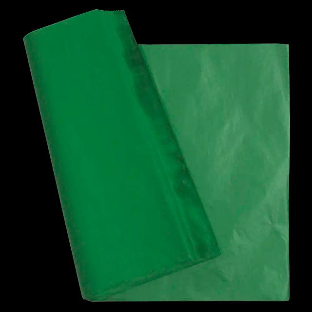 Papier de soie vert