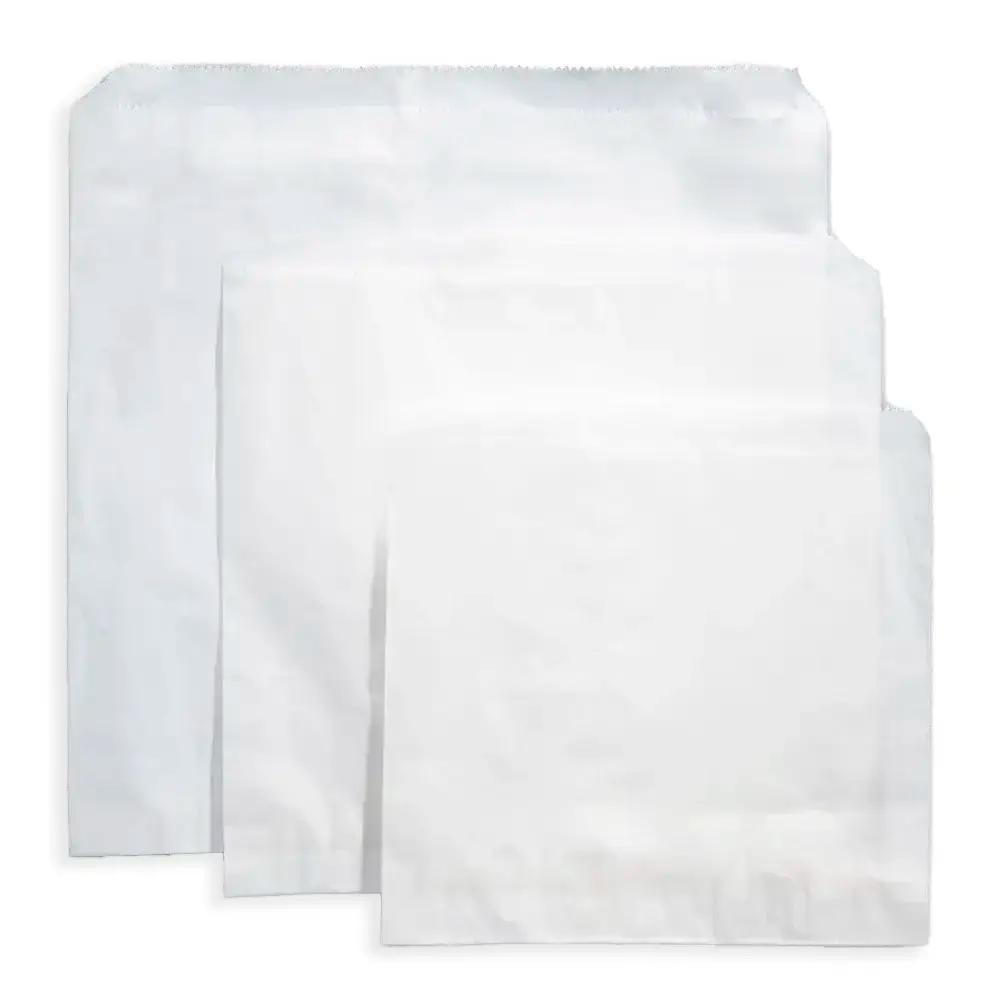 Sachets en papier pergamine, blanc