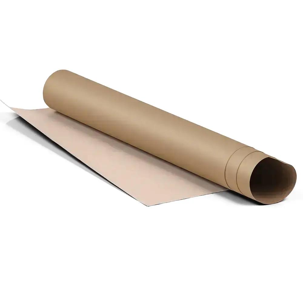 Rouleau de papier cadeau kraft or, 50cmx120m