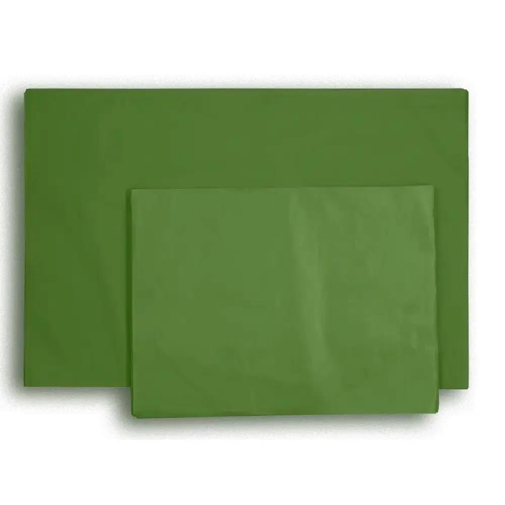 Papier de soie en feuilles, vert- 15g/m²