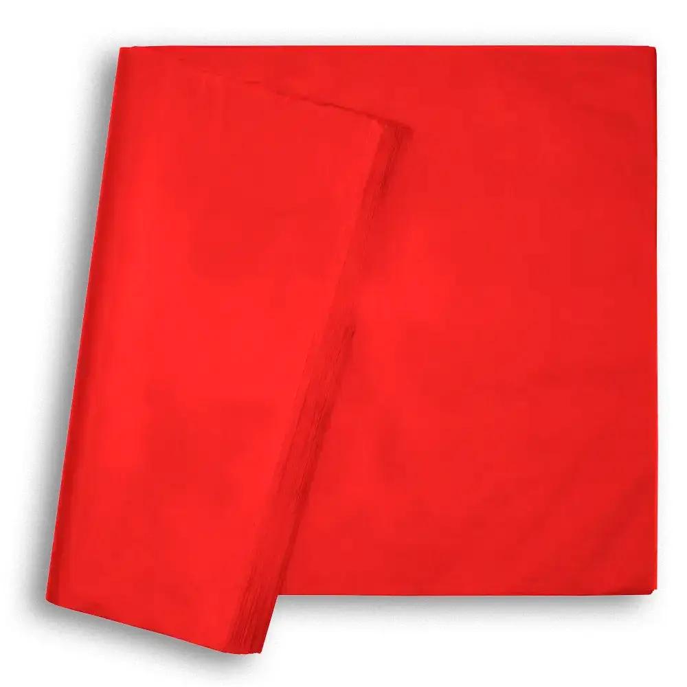 Papier de soie en feuilles, qualité Premium, rouge écarlate -17g/m²