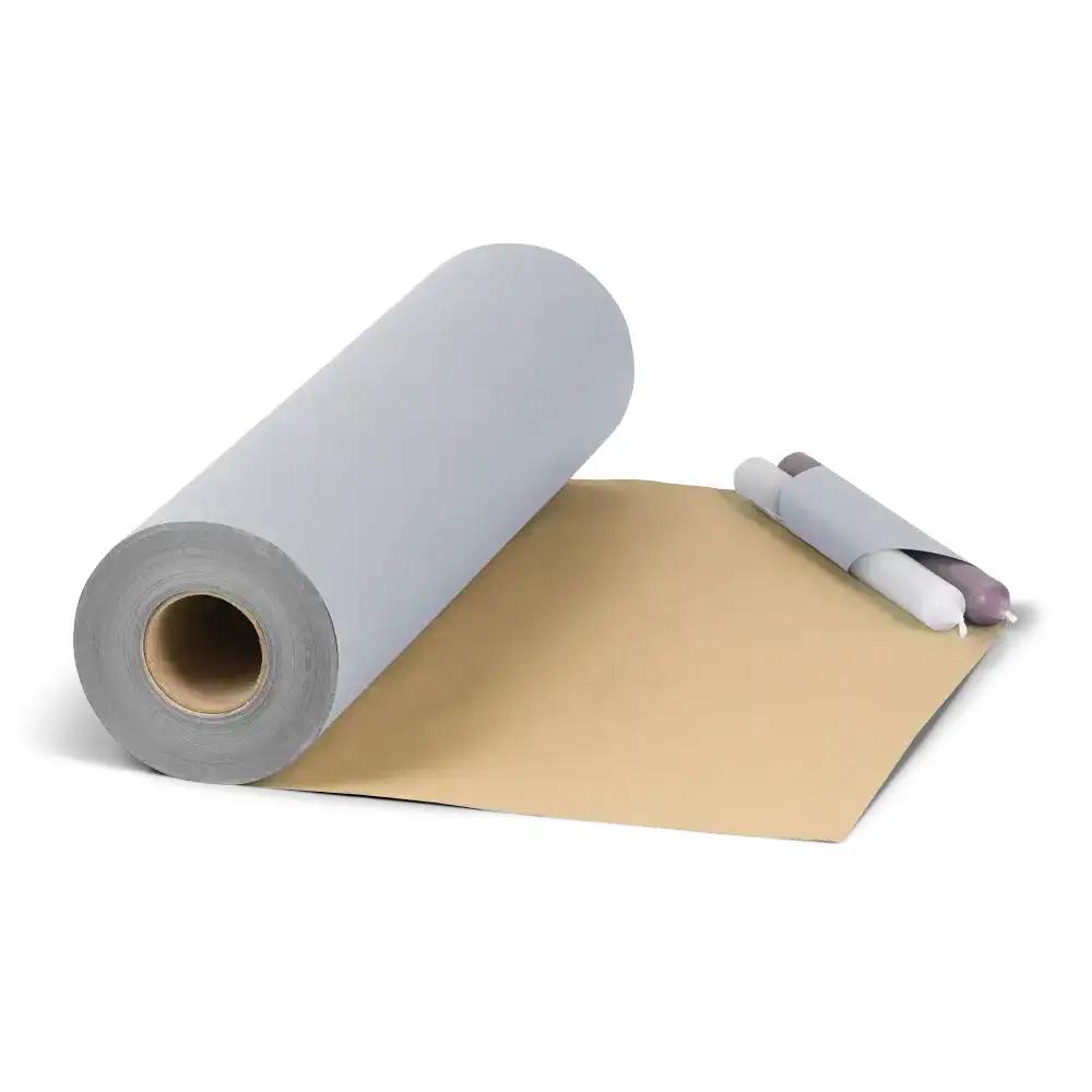 Rouleau de papier cadeau kraft argenté, 50cmx120m