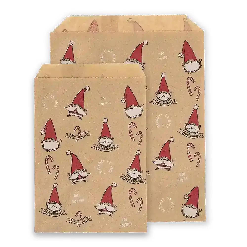 Sachets en papier, motif  Petit Père Noël