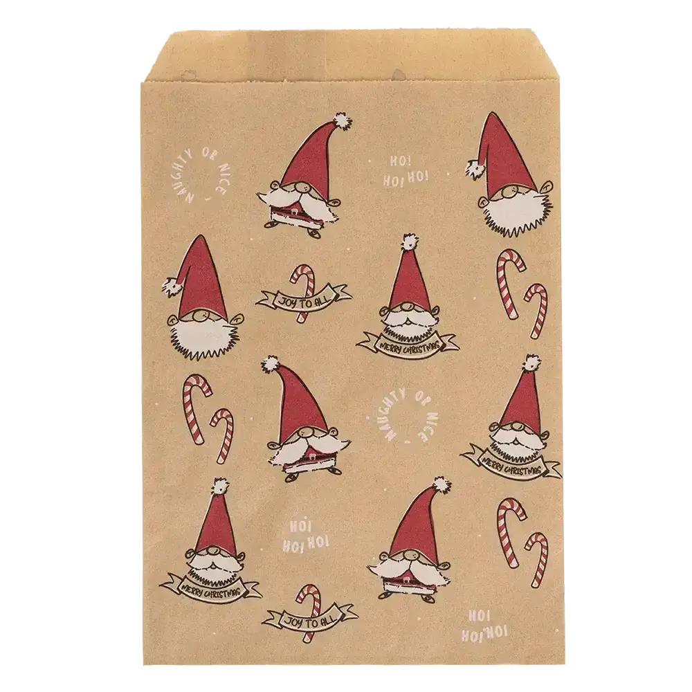 Sachets en papier, motif  Petit Père Noël